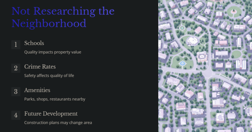 Not Researching the Neighborhood