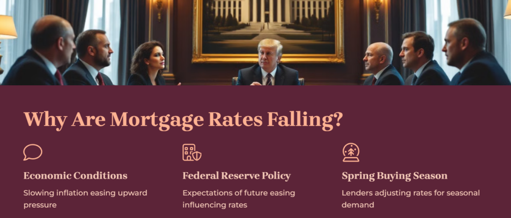 Why are Mortgage Rates Falling